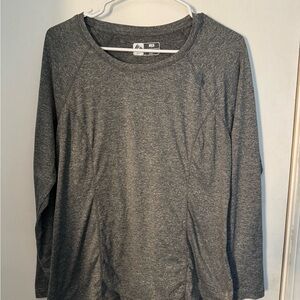 RBX Heather Gray Long Sleeve Top